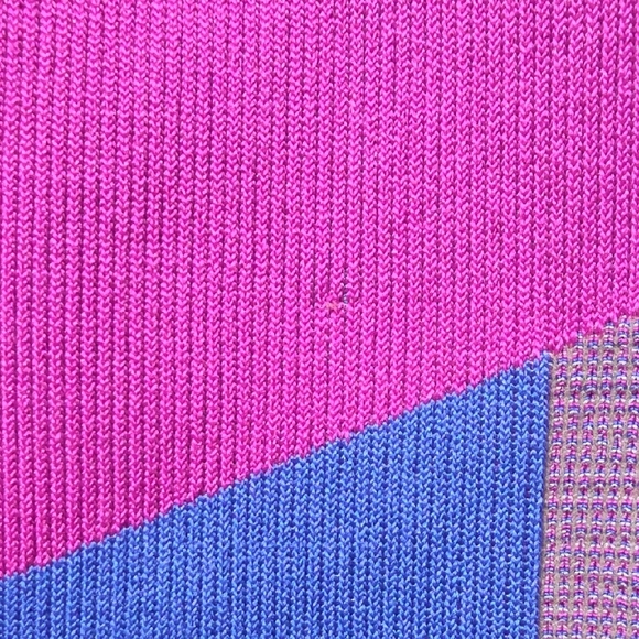 Nike Kids Pink and Blue Patterned Leggings - Picture 3 of 5